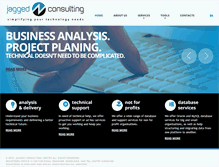 Tablet Screenshot of jaggedconsulting.co.uk